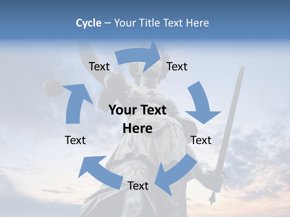 Judge Person Themis PowerPoint Template