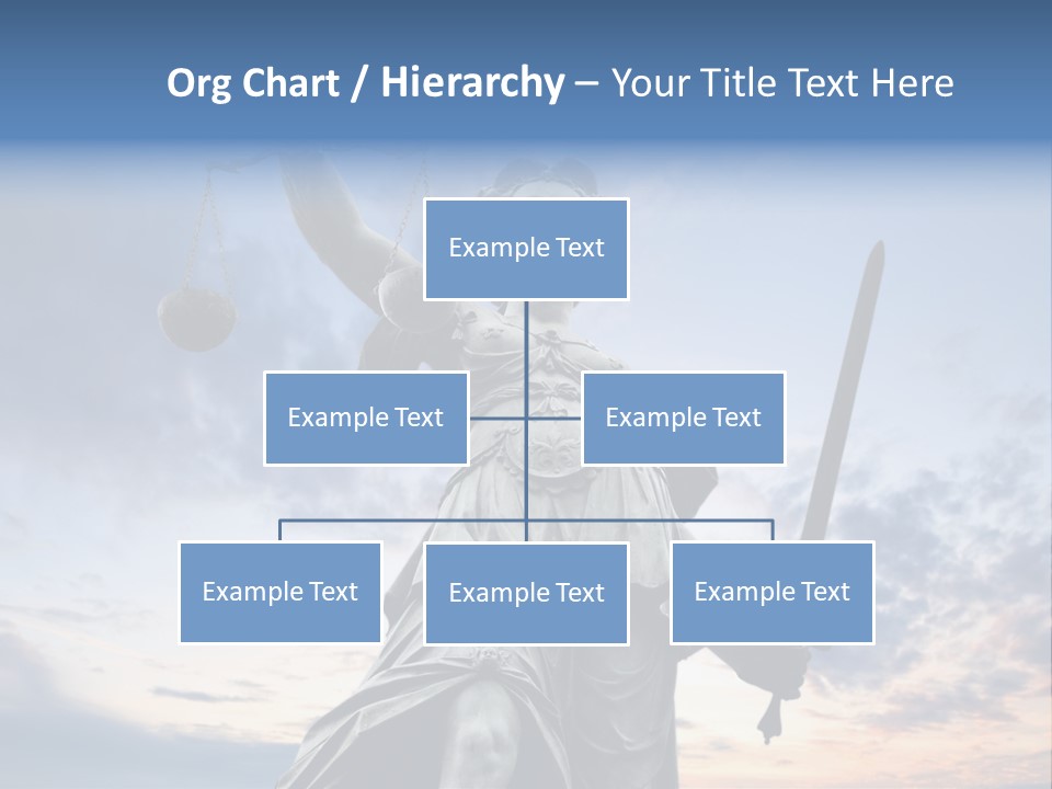 Judge Person Themis PowerPoint Template