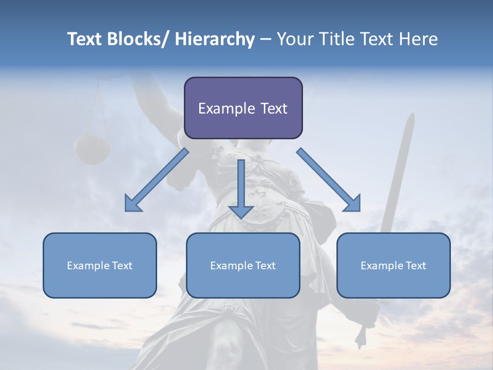 Judge Person Themis PowerPoint Template
