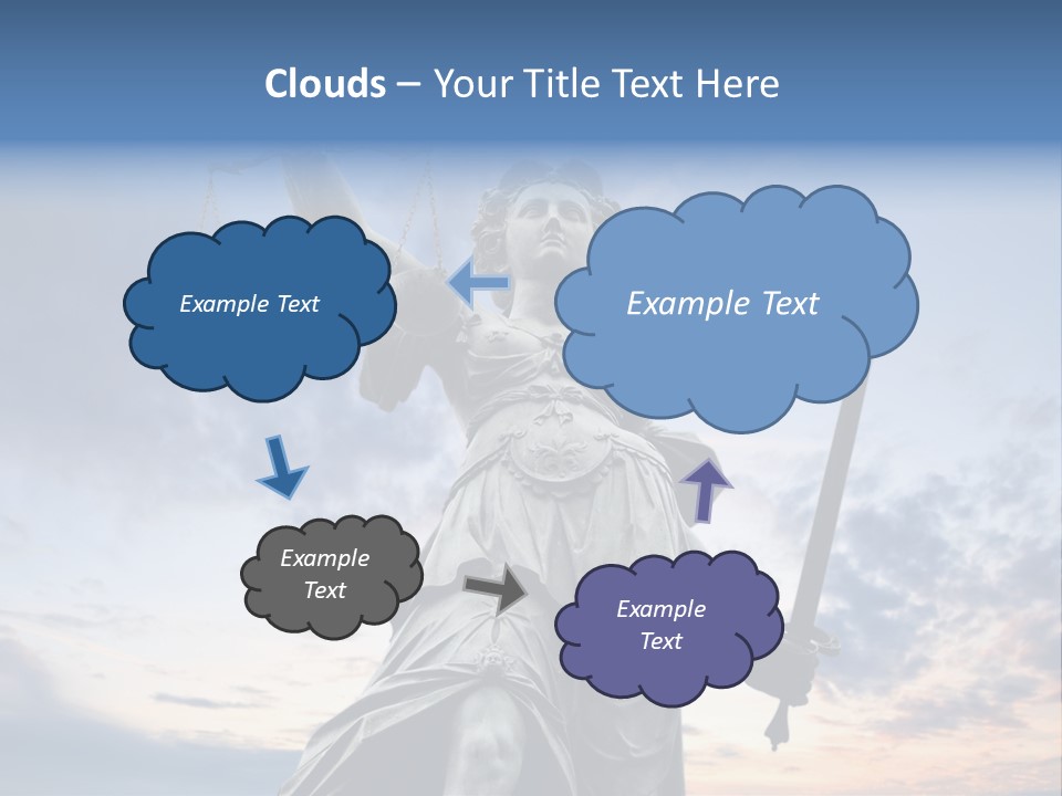 Judge Person Themis PowerPoint Template