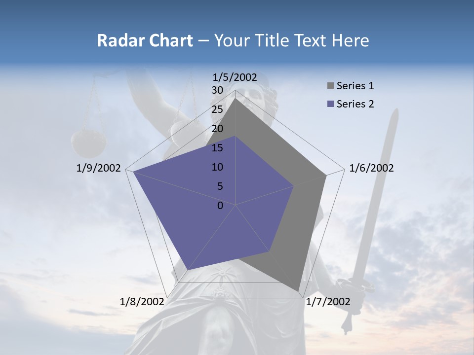 Judge Person Themis PowerPoint Template