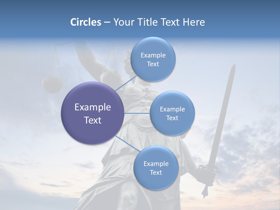 Judge Person Themis PowerPoint Template