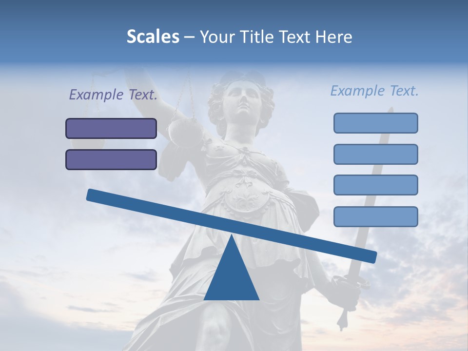 Judge Person Themis PowerPoint Template