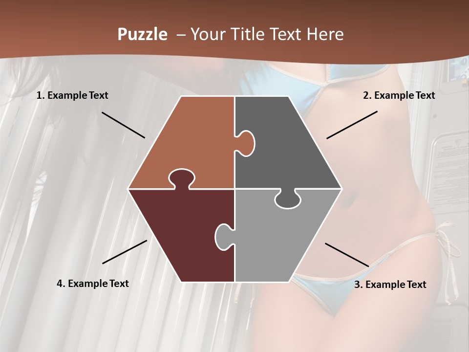 Care Brown Young PowerPoint Template