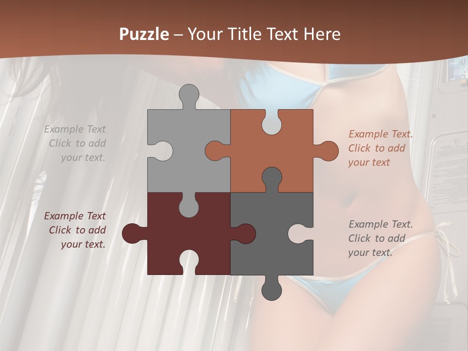 Care Brown Young PowerPoint Template