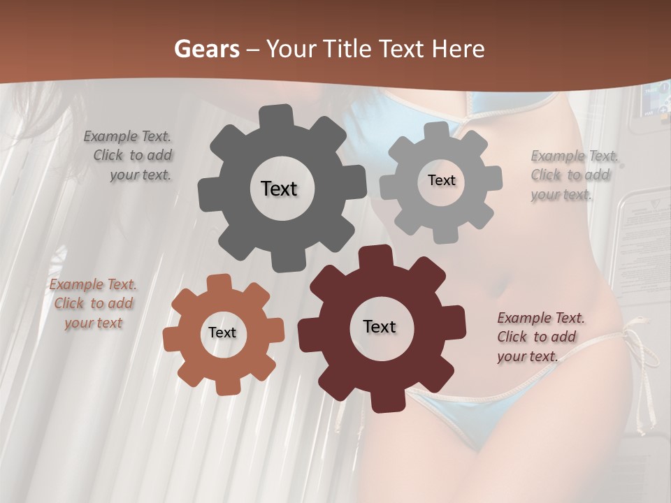 Care Brown Young PowerPoint Template