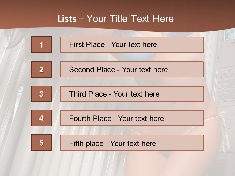 Care Brown Young PowerPoint Template
