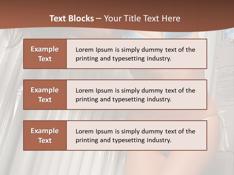 Care Brown Young PowerPoint Template
