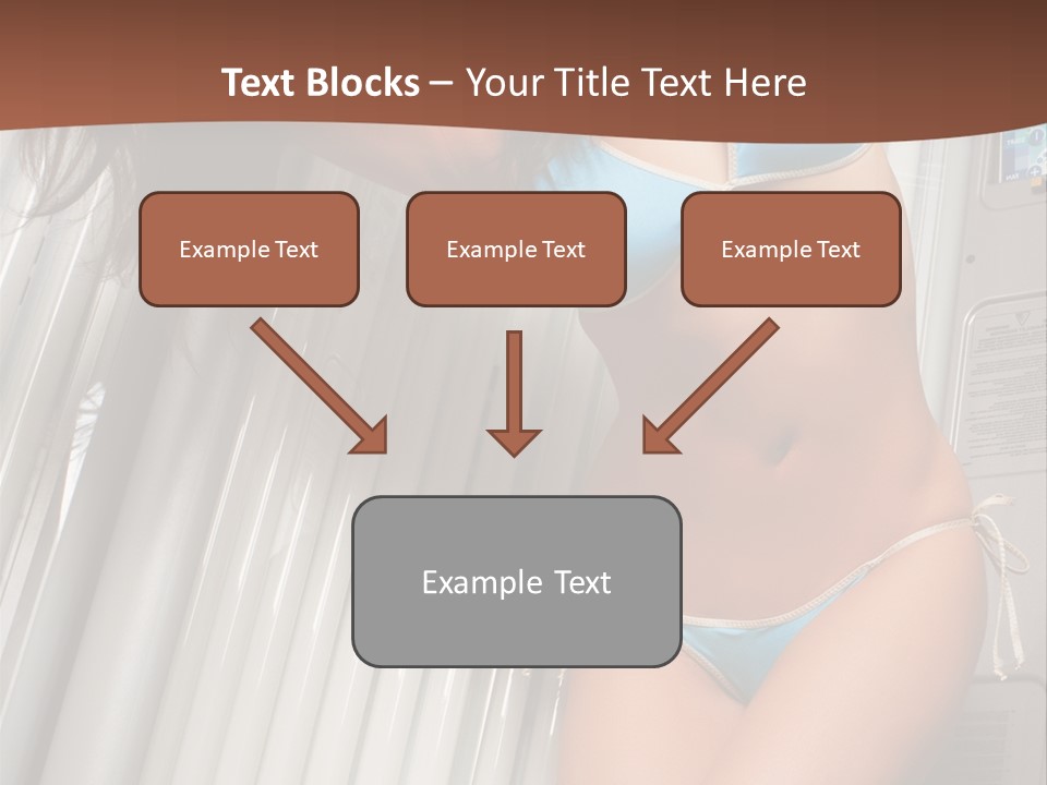 Care Brown Young PowerPoint Template