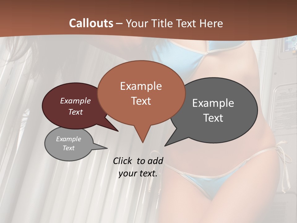 Care Brown Young PowerPoint Template