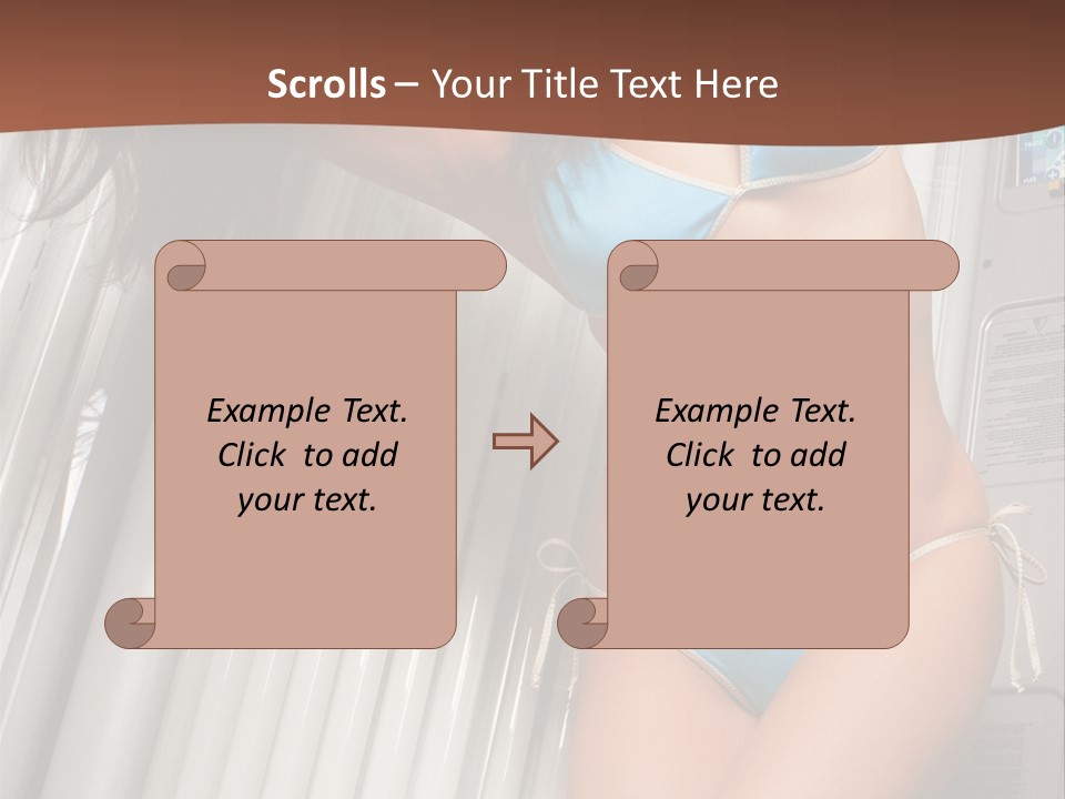 Care Brown Young PowerPoint Template
