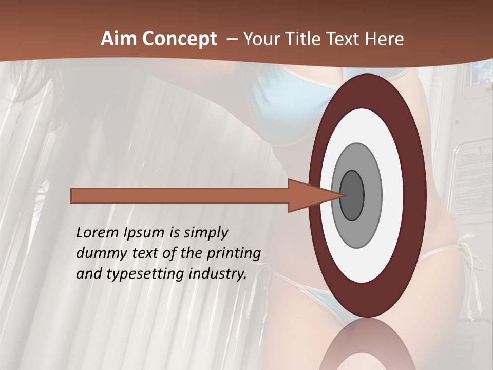 Care Brown Young PowerPoint Template