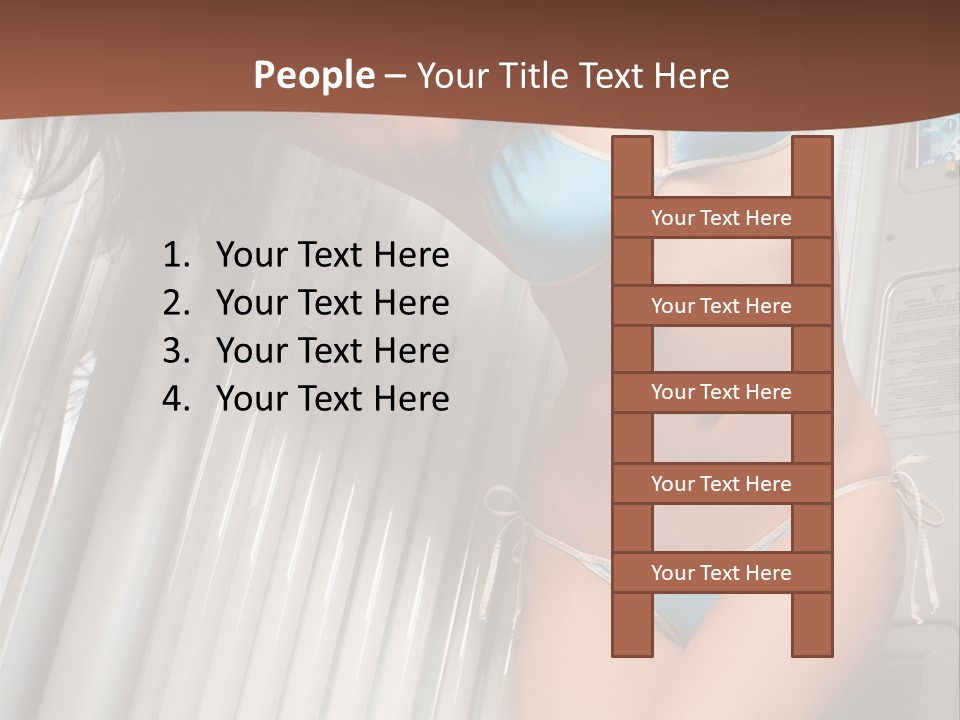 Care Brown Young PowerPoint Template