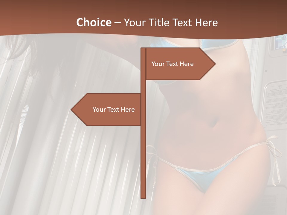 Care Brown Young PowerPoint Template