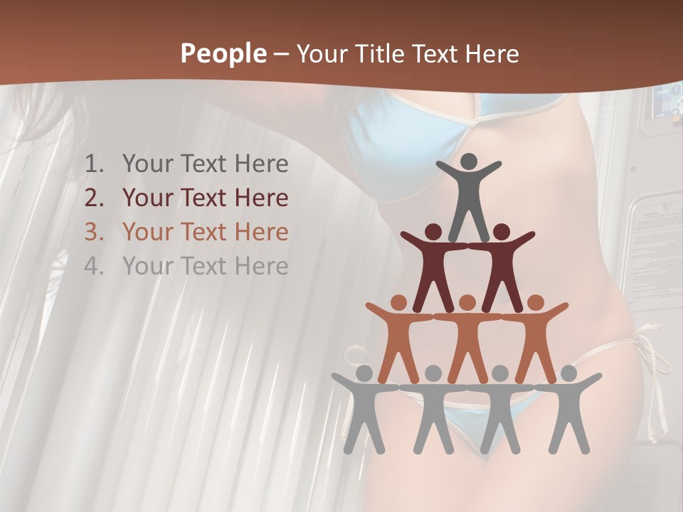 Care Brown Young PowerPoint Template