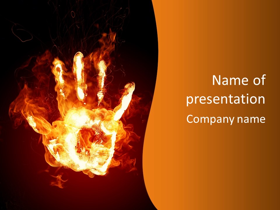 Hot Conceptual Unique PowerPoint Template