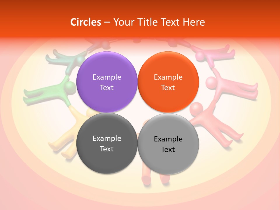 Racial Multicolored Colorful PowerPoint Template