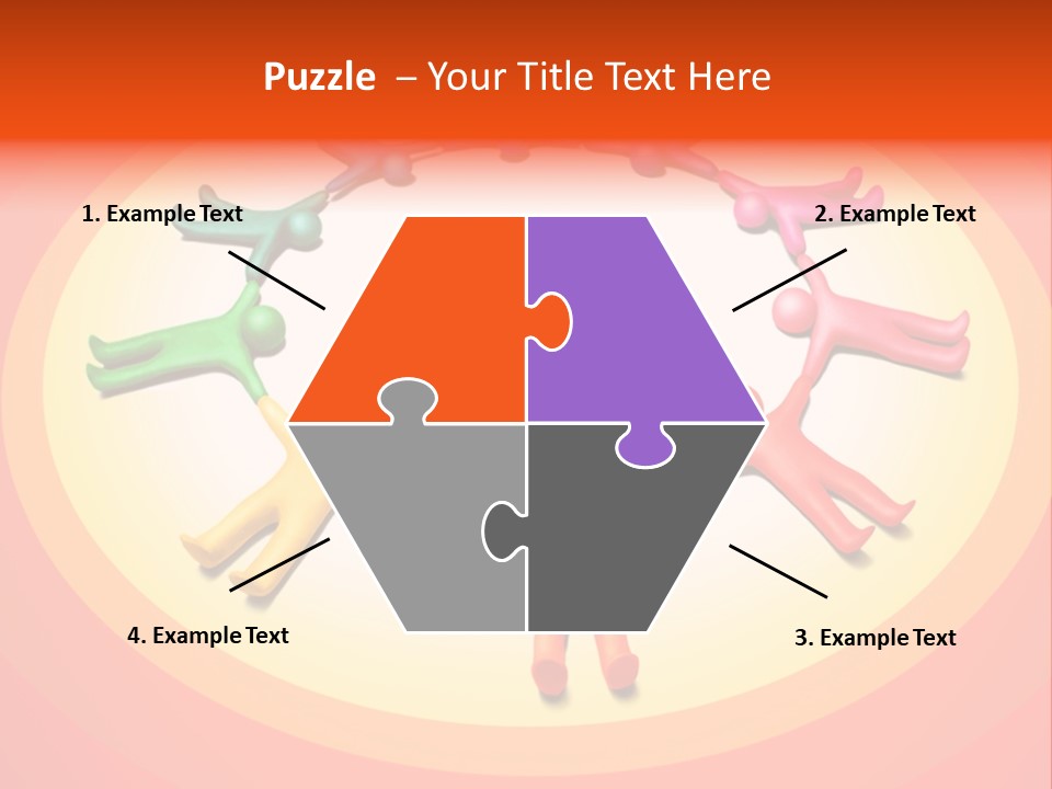 Racial Multicolored Colorful PowerPoint Template