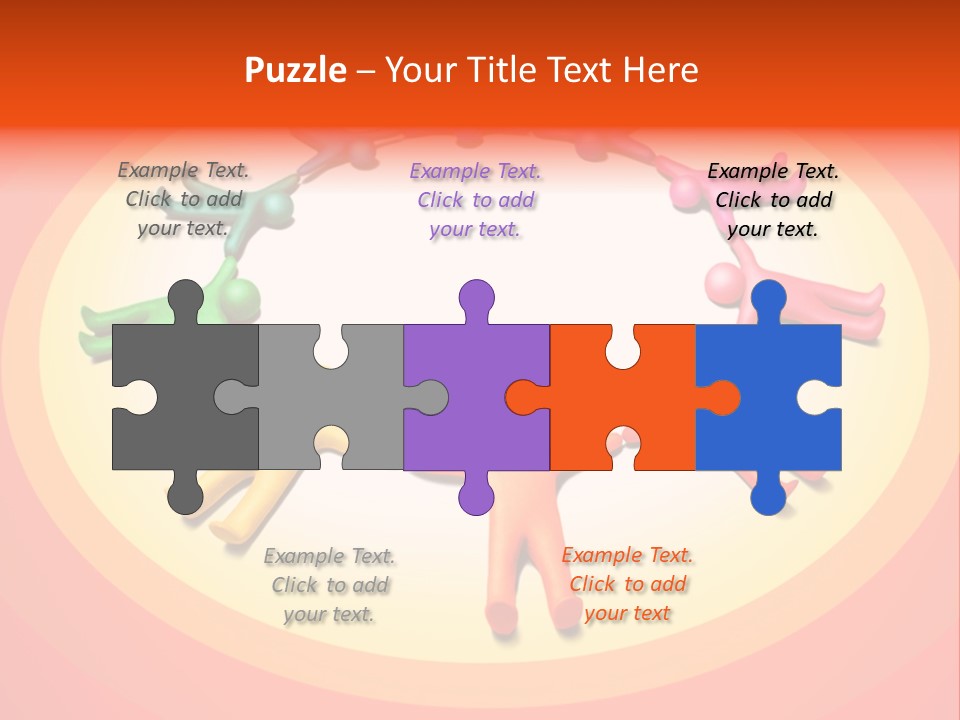 Racial Multicolored Colorful PowerPoint Template