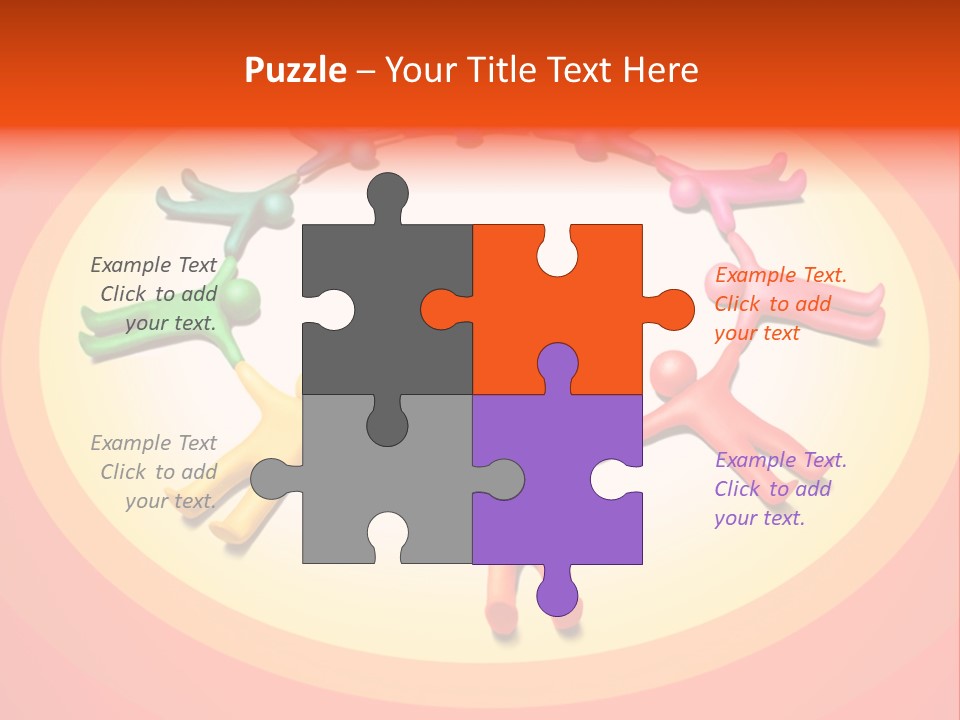 Racial Multicolored Colorful PowerPoint Template