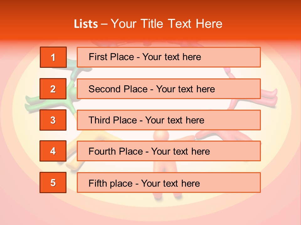 Racial Multicolored Colorful PowerPoint Template