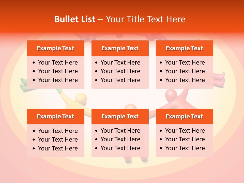 Racial Multicolored Colorful PowerPoint Template