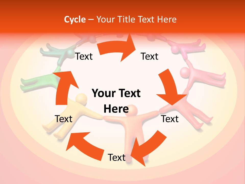 Racial Multicolored Colorful PowerPoint Template