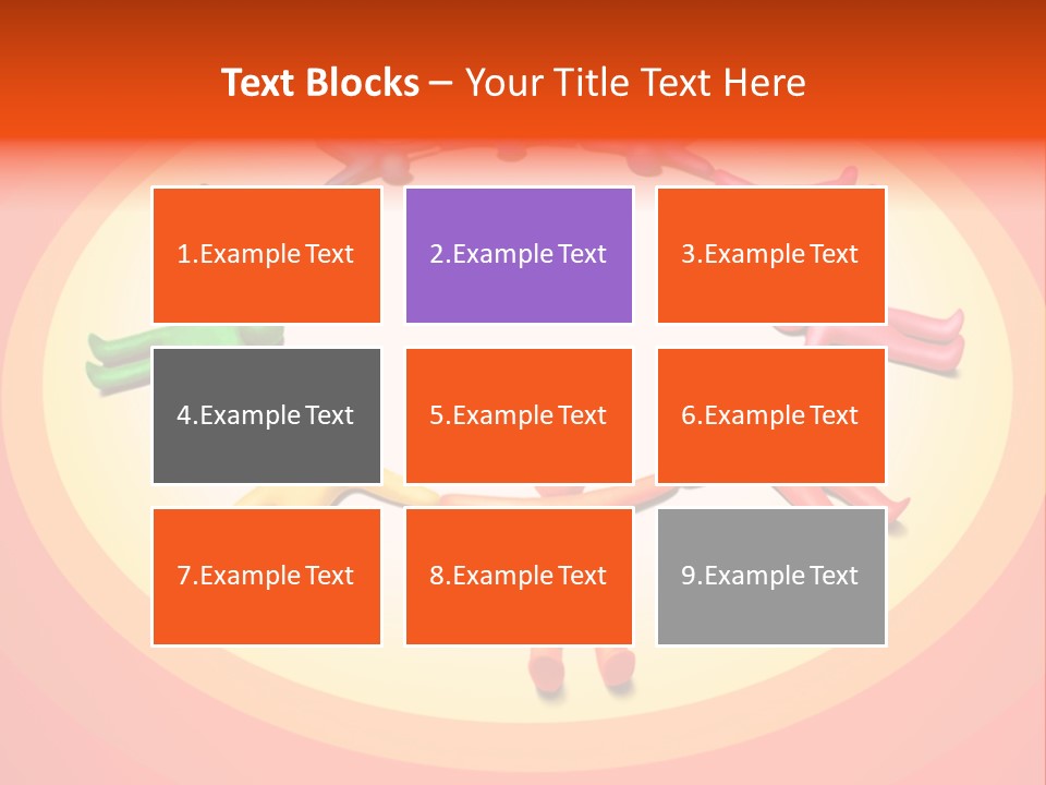 Racial Multicolored Colorful PowerPoint Template