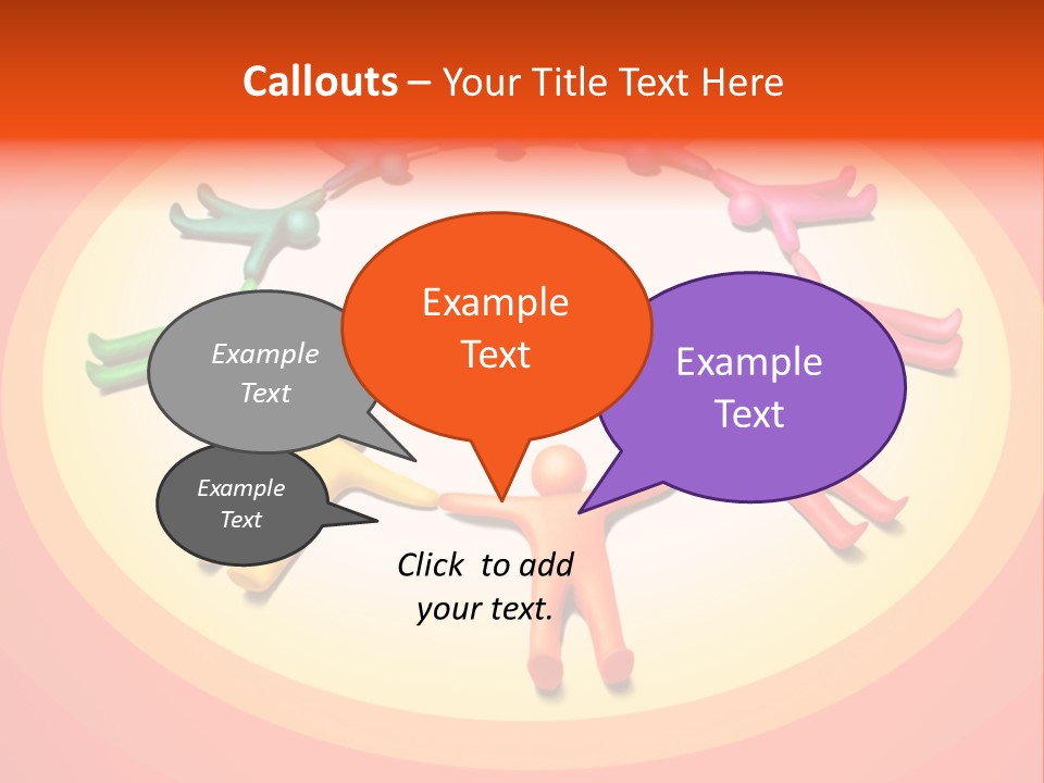 Racial Multicolored Colorful PowerPoint Template