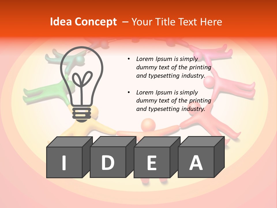 Racial Multicolored Colorful PowerPoint Template