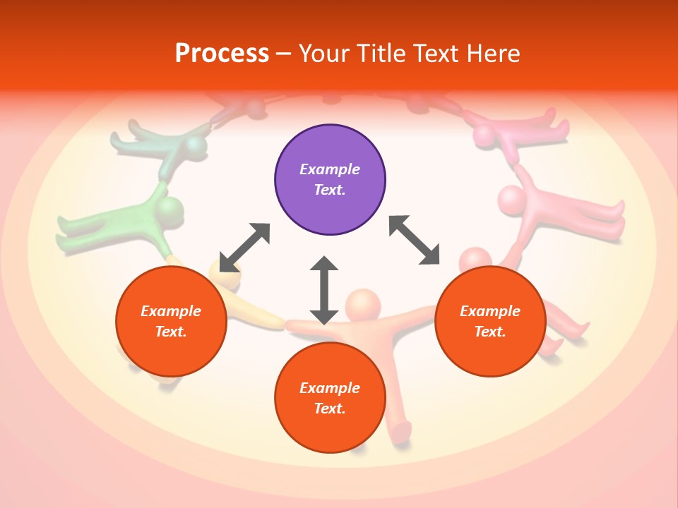 Racial Multicolored Colorful PowerPoint Template