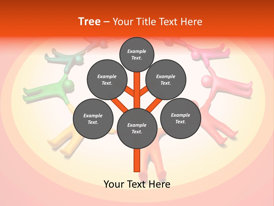 Racial Multicolored Colorful PowerPoint Template