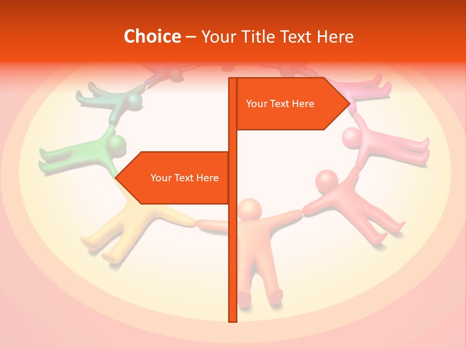 Racial Multicolored Colorful PowerPoint Template