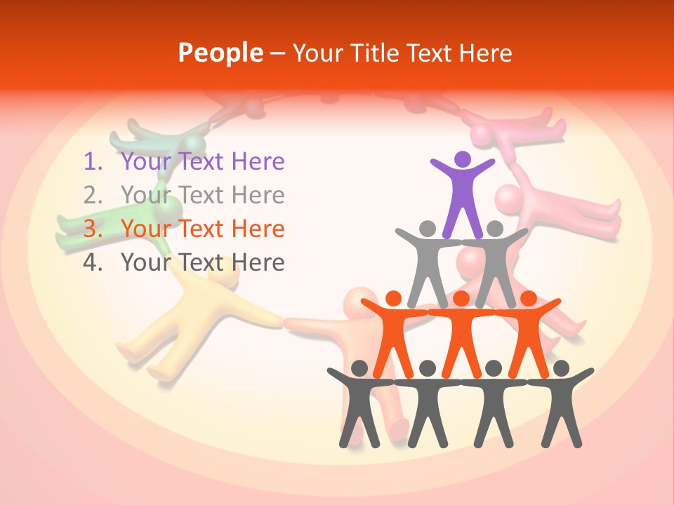 Racial Multicolored Colorful PowerPoint Template