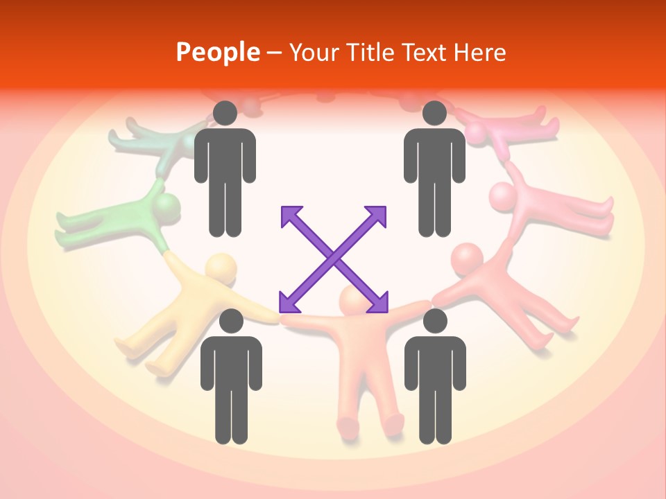 Racial Multicolored Colorful PowerPoint Template