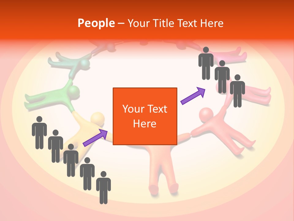 Racial Multicolored Colorful PowerPoint Template