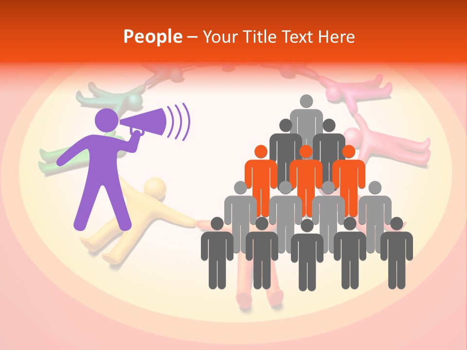 Racial Multicolored Colorful PowerPoint Template