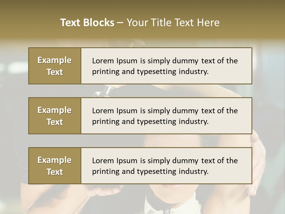 Personal Lift Beauty PowerPoint Template