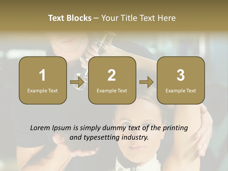 Personal Lift Beauty PowerPoint Template