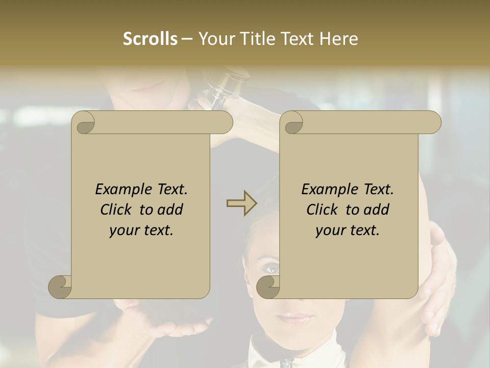 Personal Lift Beauty PowerPoint Template