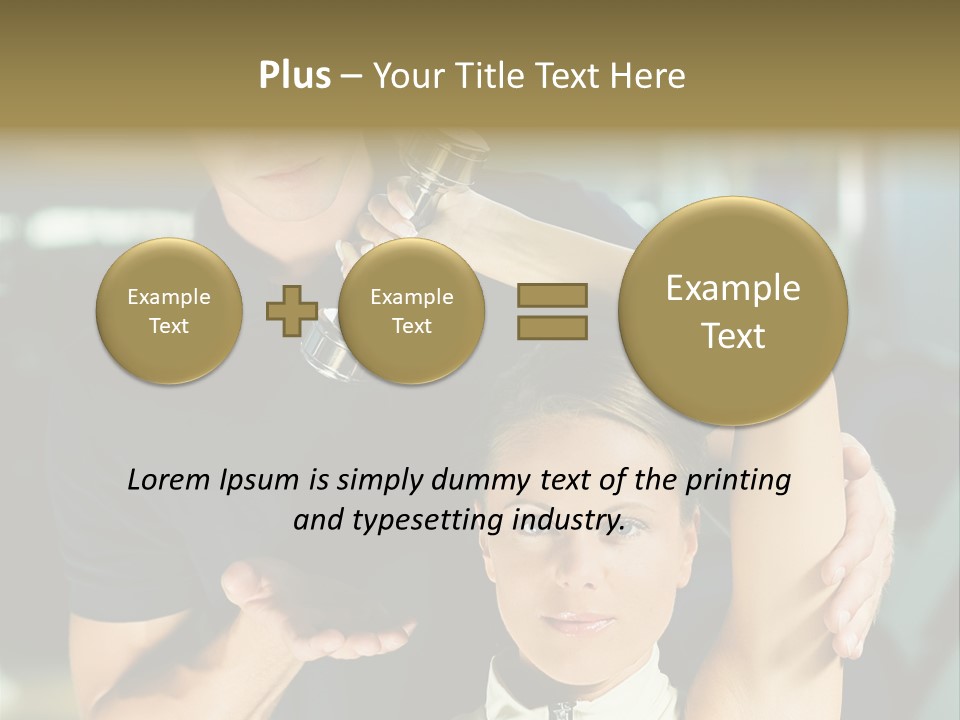 Personal Lift Beauty PowerPoint Template