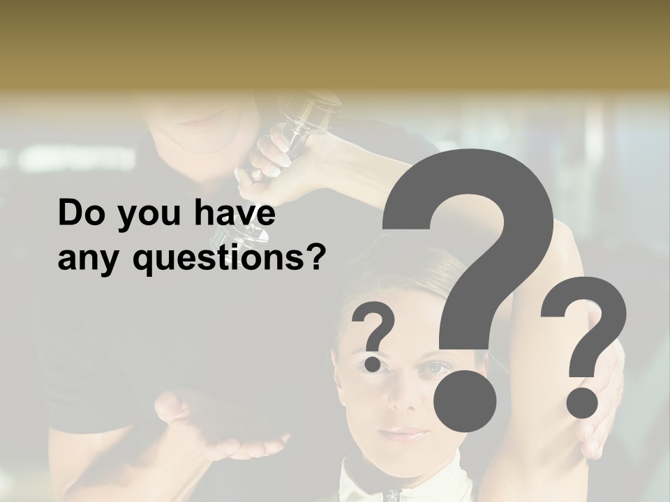 Personal Lift Beauty PowerPoint Template