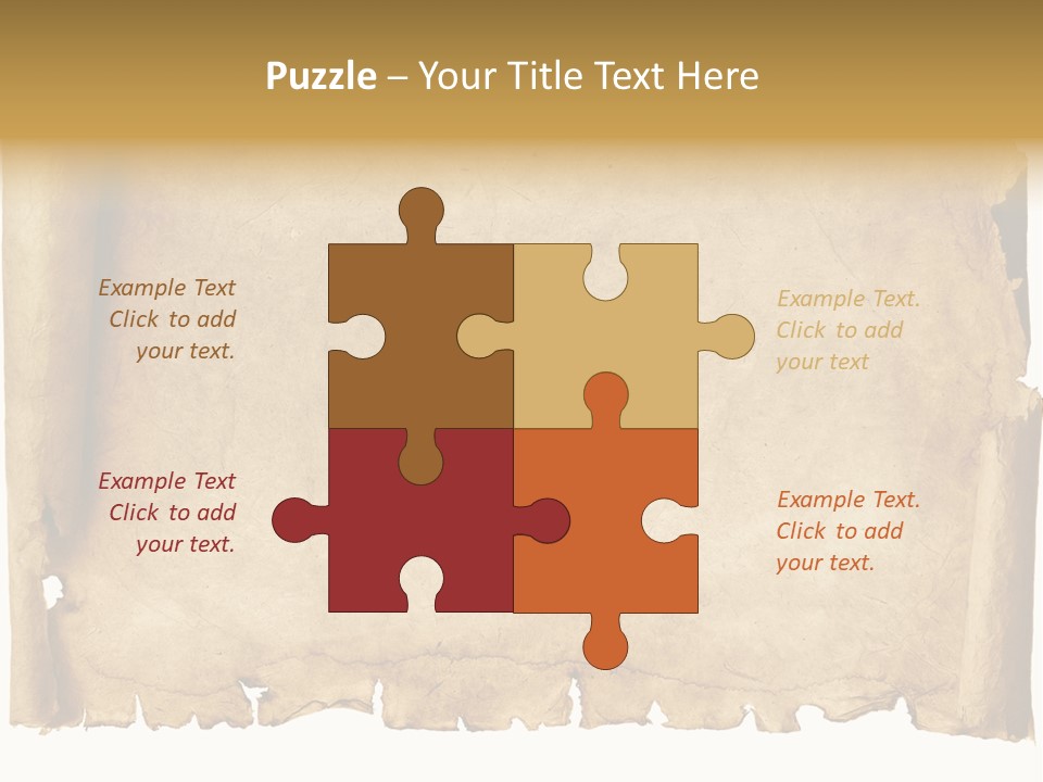 Old Historic Grunge PowerPoint Template