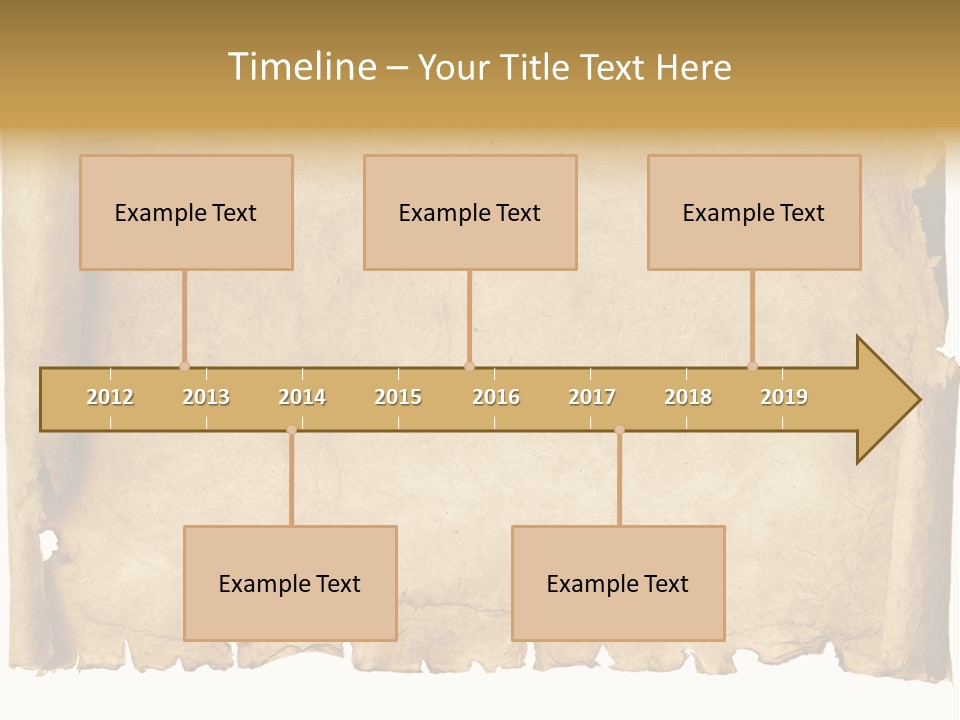 Old Historic Grunge PowerPoint Template