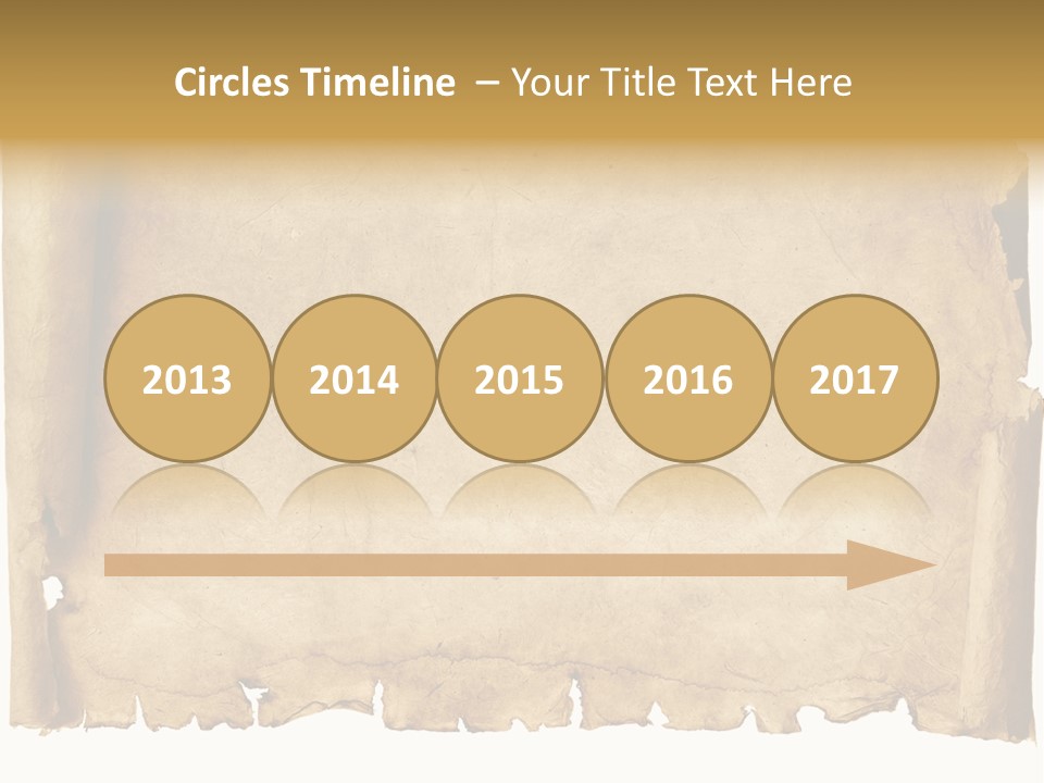 Old Historic Grunge PowerPoint Template