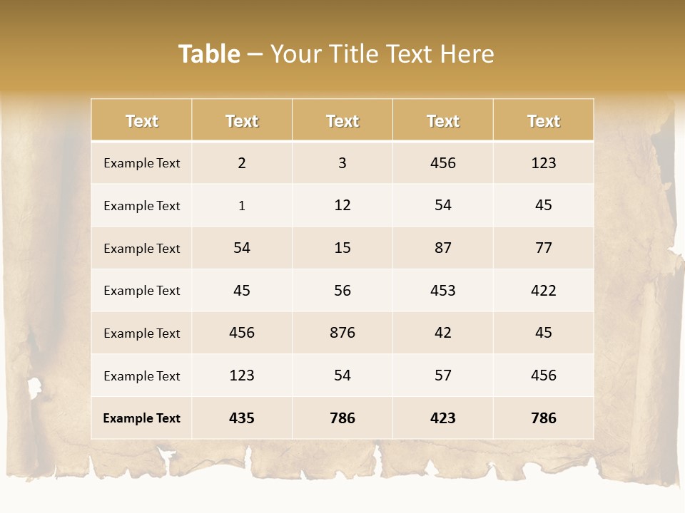 Old Historic Grunge PowerPoint Template