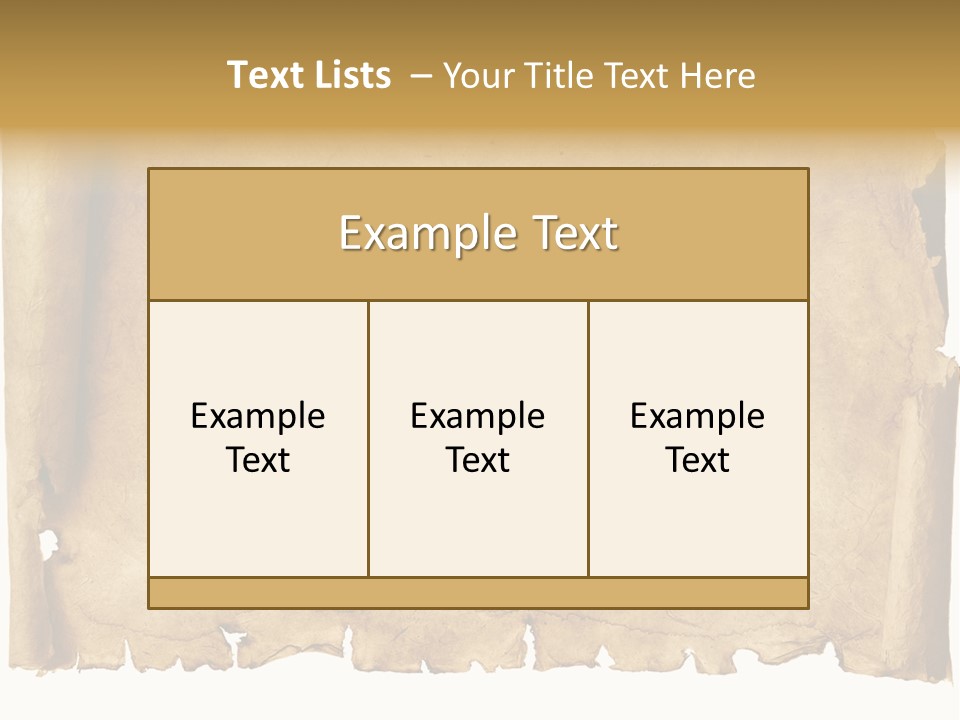 Old Historic Grunge PowerPoint Template