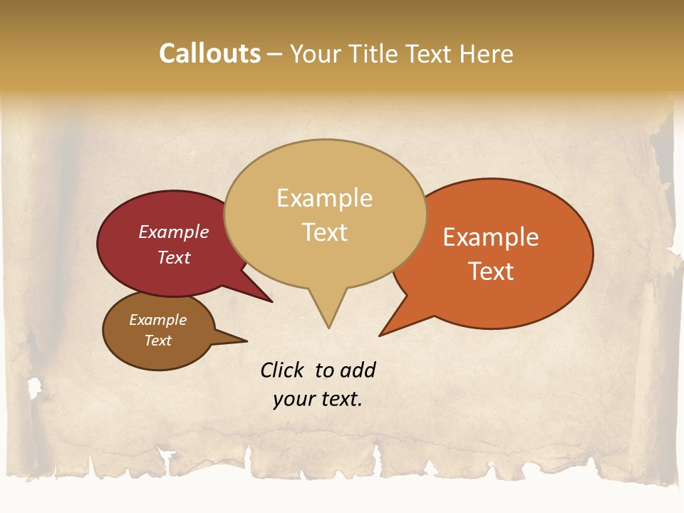 Old Historic Grunge PowerPoint Template