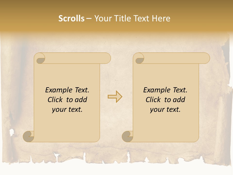 Old Historic Grunge PowerPoint Template