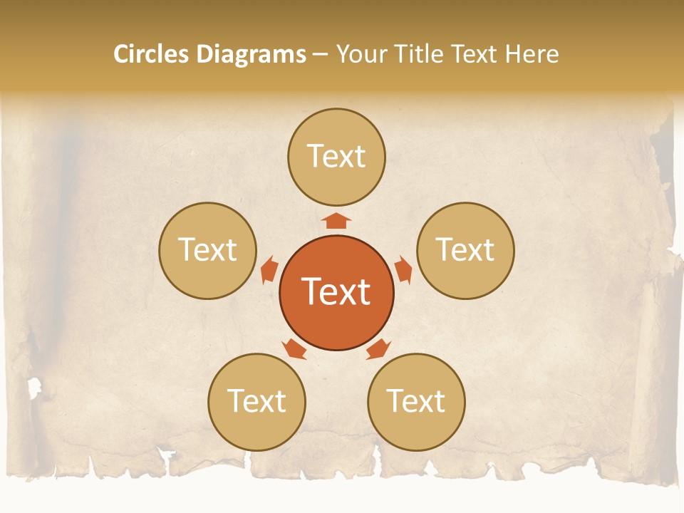 Old Historic Grunge PowerPoint Template